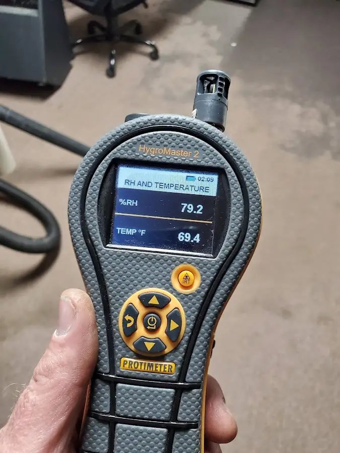 Moisture meter humidity assessment for Mold Remediation & Removal in Spanish Fork